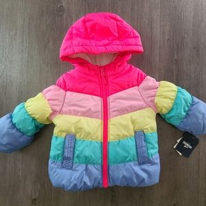 oshkosh rainbow coat